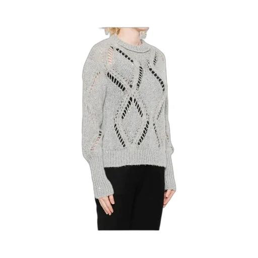 Openwork Knit Sweater