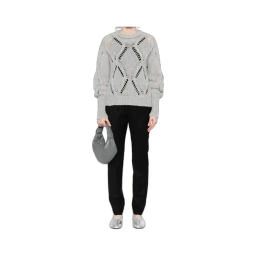 Openwork Knit Sweater