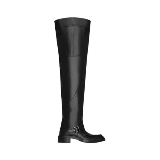 Joe Over-The-Knee Boots In Smooth Leather