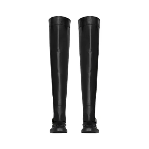 Joe Over-The-Knee Boots In Smooth Leather