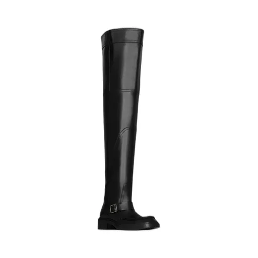 Joe Over-The-Knee Boots In Smooth Leather