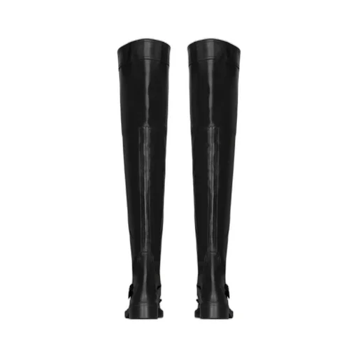 Joe Over-The-Knee Boots In Smooth Leather