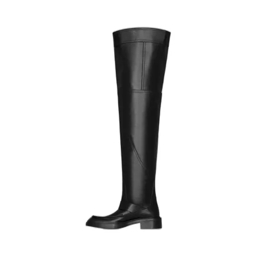 Joe Over-The-Knee Boots In Smooth Leather