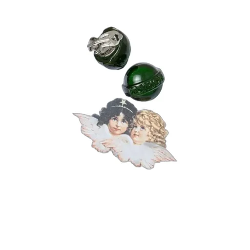 Fiorucci Green Earrings