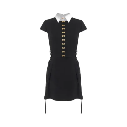 Lace-Up Mini Dress