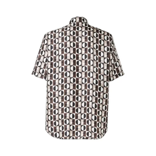 Fendi All-Over Logo Printed Short Sleeved Shirt