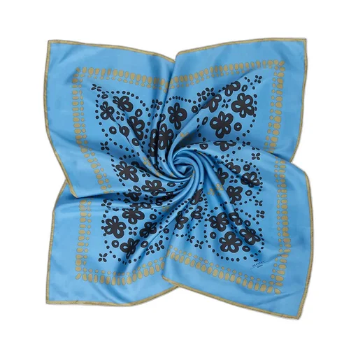 Patterned Silk Scarves