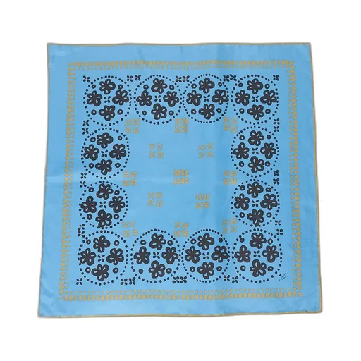 Patterned Silk Scarves