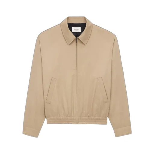 Saint Laurent Zip-Up Short Jacket