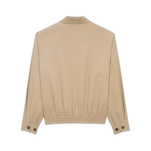 Saint Laurent Zip-Up Short Jacket
