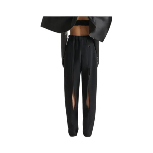 Givenchy Slashed Double Pleat Pants