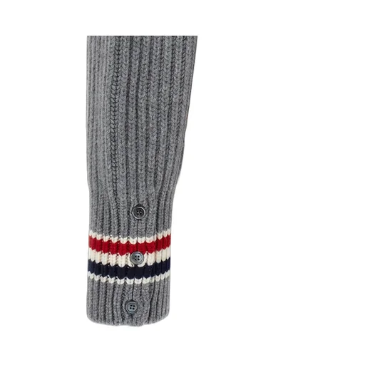 Thom Browne V-Neck Knitted Cardigan