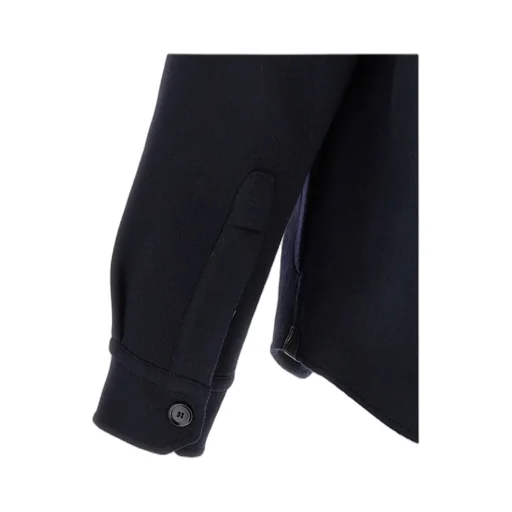 Brioni Vagabond Curved Hem Overshirt