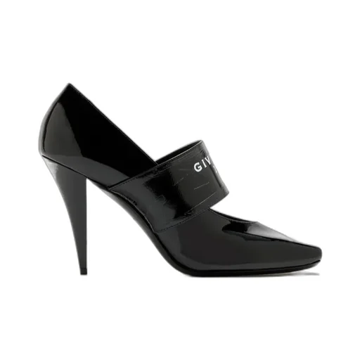 Givenchy Paris Logo Printed 1952 Square-Toe Pumps