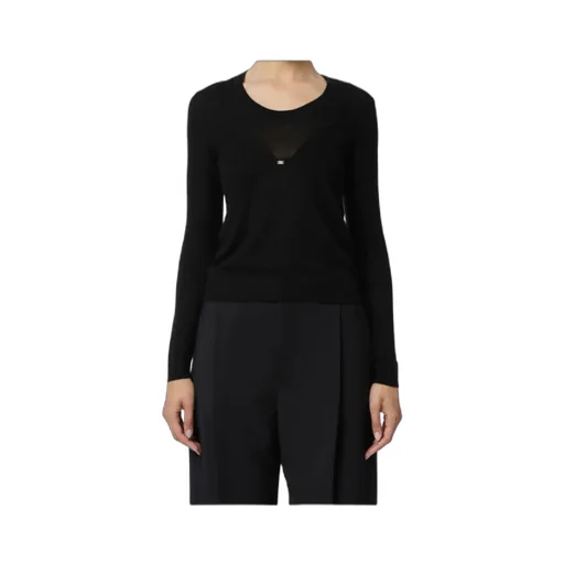 Elisabetta Franchi Bra Shaped Knitted Jumper