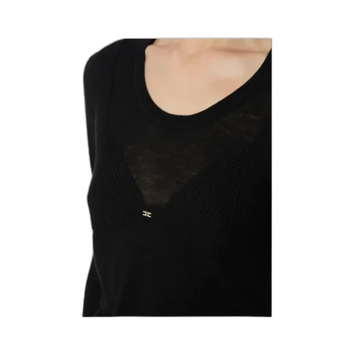 Elisabetta Franchi Bra Shaped Knitted Jumper