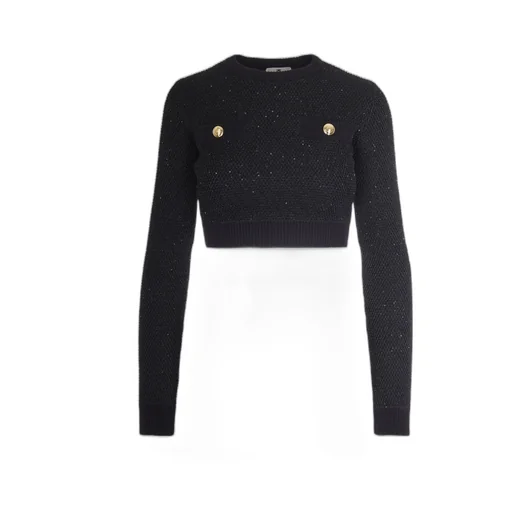 Elisabetta Franchi Sequins Knit Top