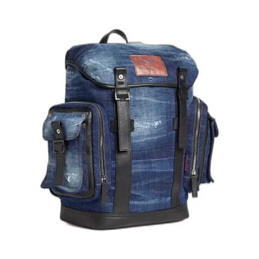 Dsquared2 Distressed Denim Backpack