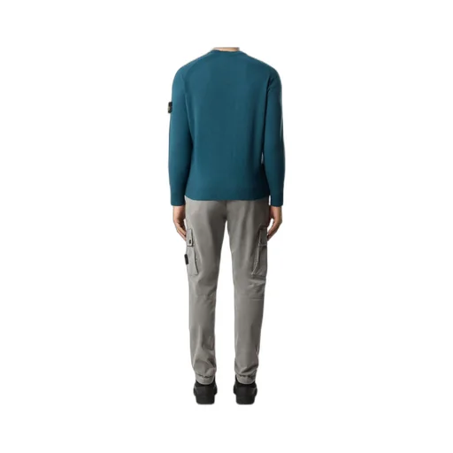 Stone Island Compass Badge Crewneck Jumper