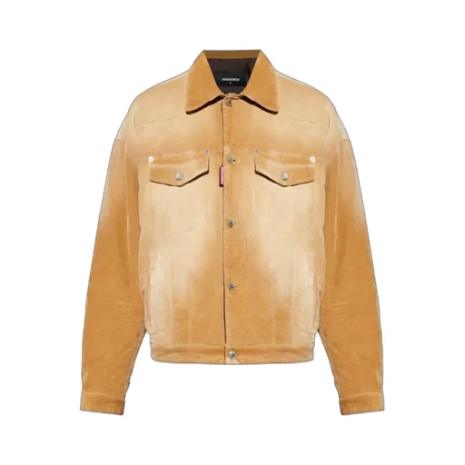 Dsquared2 Flap Pocket Corduroy Jacket