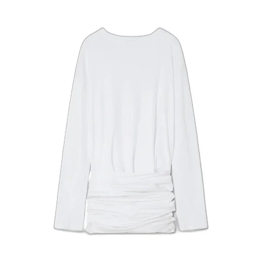 Gimaguas White Cotton Ashley Mini Dress