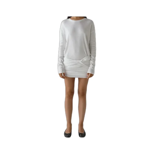 Gimaguas White Cotton Ashley Mini Dress