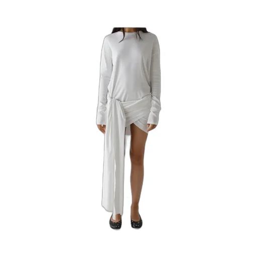 Gimaguas White Cotton Ashley Mini Dress