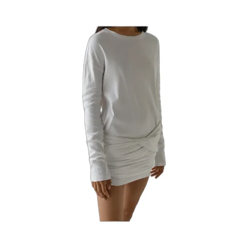 Gimaguas White Cotton Ashley Mini Dress
