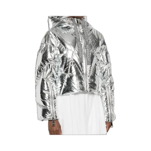 Long-Sleeved Down Jacket