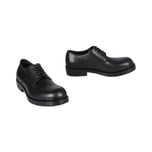 Dries Van Noten Round-Toe Lace-Up Shoes