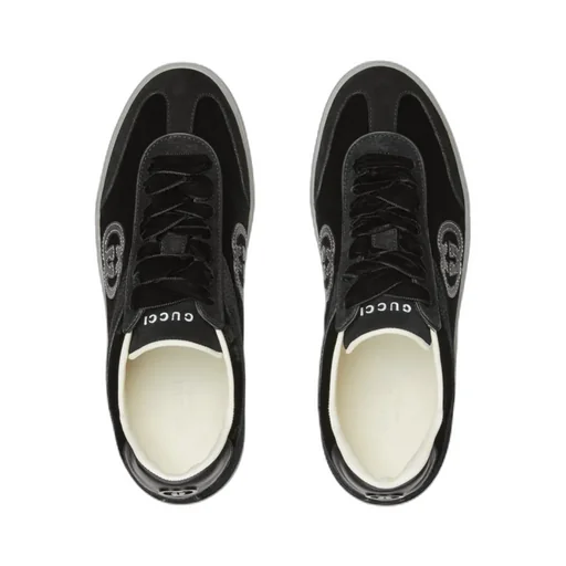 Gucci Logo Patch Low-Top Sneakers