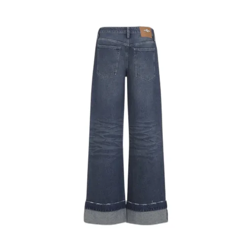 Simone Rocha Distressed Straight Leg Jeans