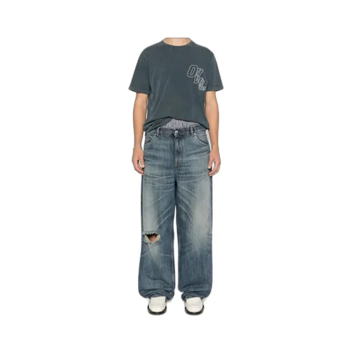Outline-Arrow Logo-Print T-Shirt
