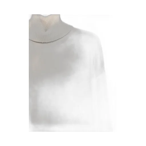 High-Neck Long-Sleeved Dress