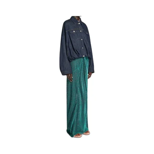 Long-Sleeved Denim Jacket
