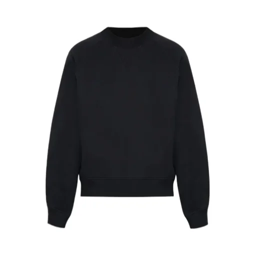 Raglan-Sleeves Cotton Sweatshirt