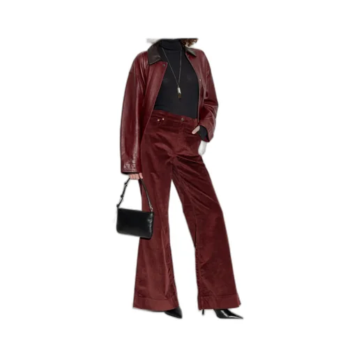 Corduroy Flared Pants