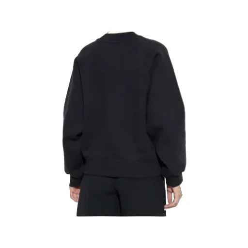 Raglan-Sleeves Cotton Sweatshirt