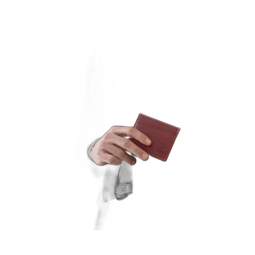 Debossed-Logo Cardholder