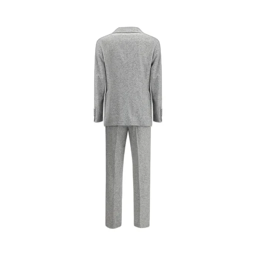 Brunello Cucinelli Double-Breasted Straight-Leg Suit