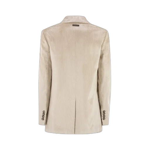 Peserico Velvet Striped Blazer