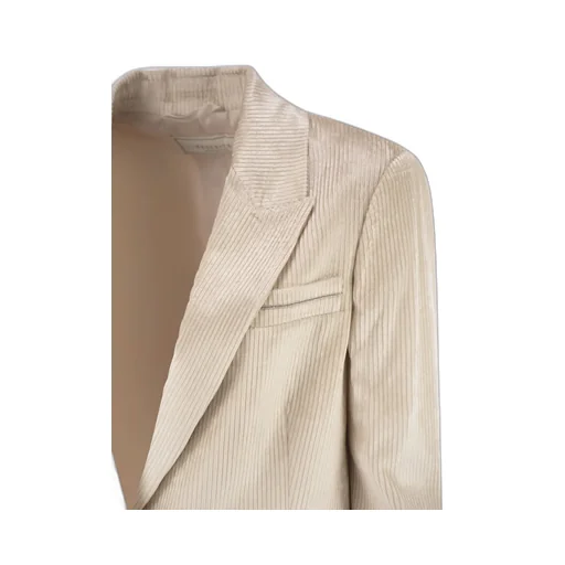 Peserico Velvet Striped Blazer