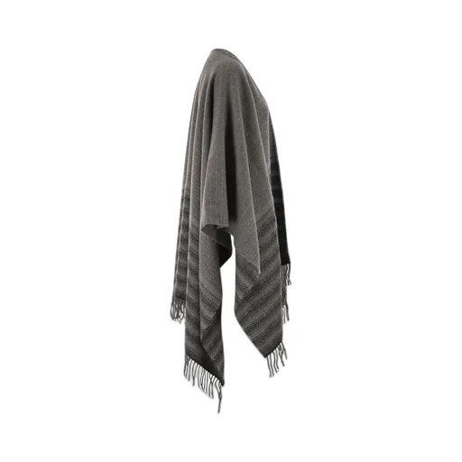 Peserico Lurex Fringe Cape