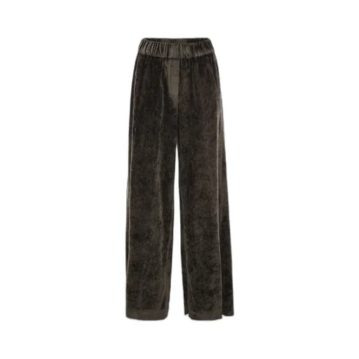 Peserico Wide-Leg Corduroy Pants