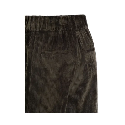 Peserico Wide-Leg Corduroy Pants
