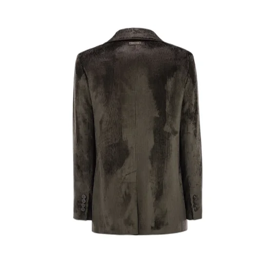 Peserico Velvet Striped Blazer