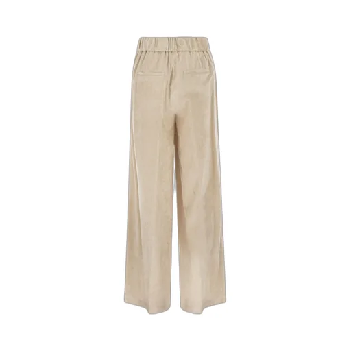 Peserico Wide-Leg Corduroy Pants