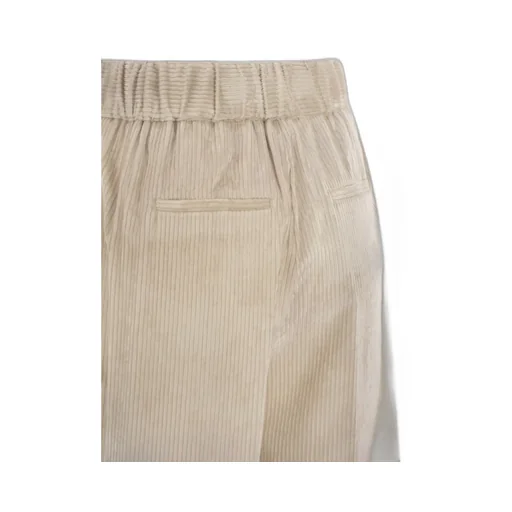 Peserico Wide-Leg Corduroy Pants