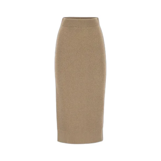 Peserico Ribbed Long Skirt
