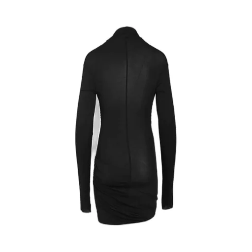 Rick Owens Lilies Asymmetric Long-Sleeved Dress